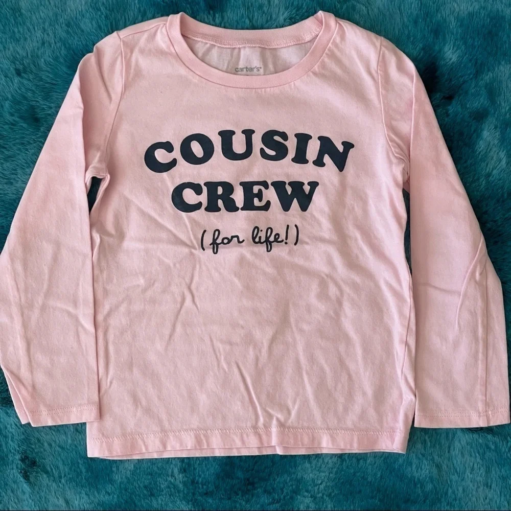 Carter’s Toddler Girl Long Sleeve Graphic Tee Size 4T